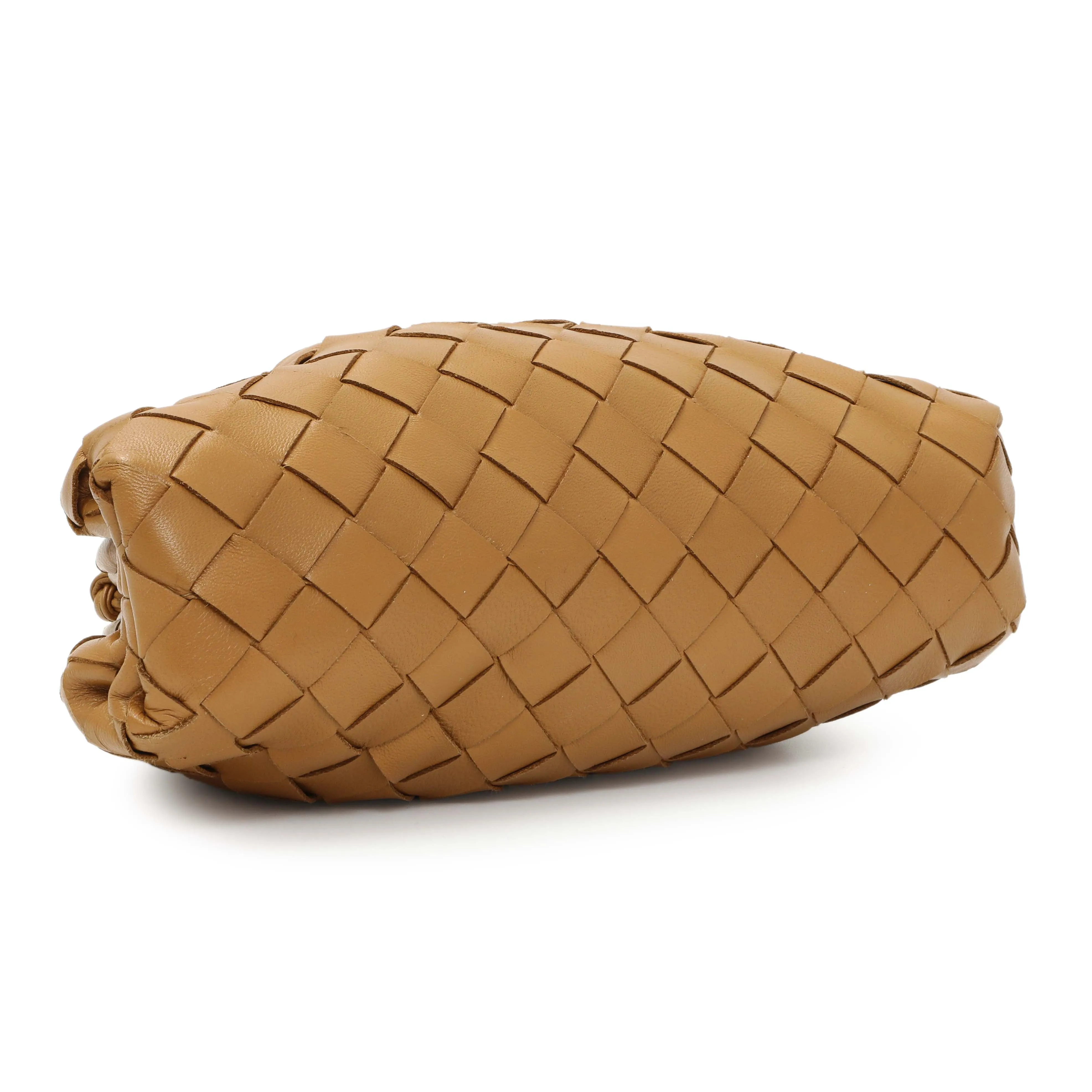Bottega Veneta Carmel Nappa Intrecciato The Mini Pouch