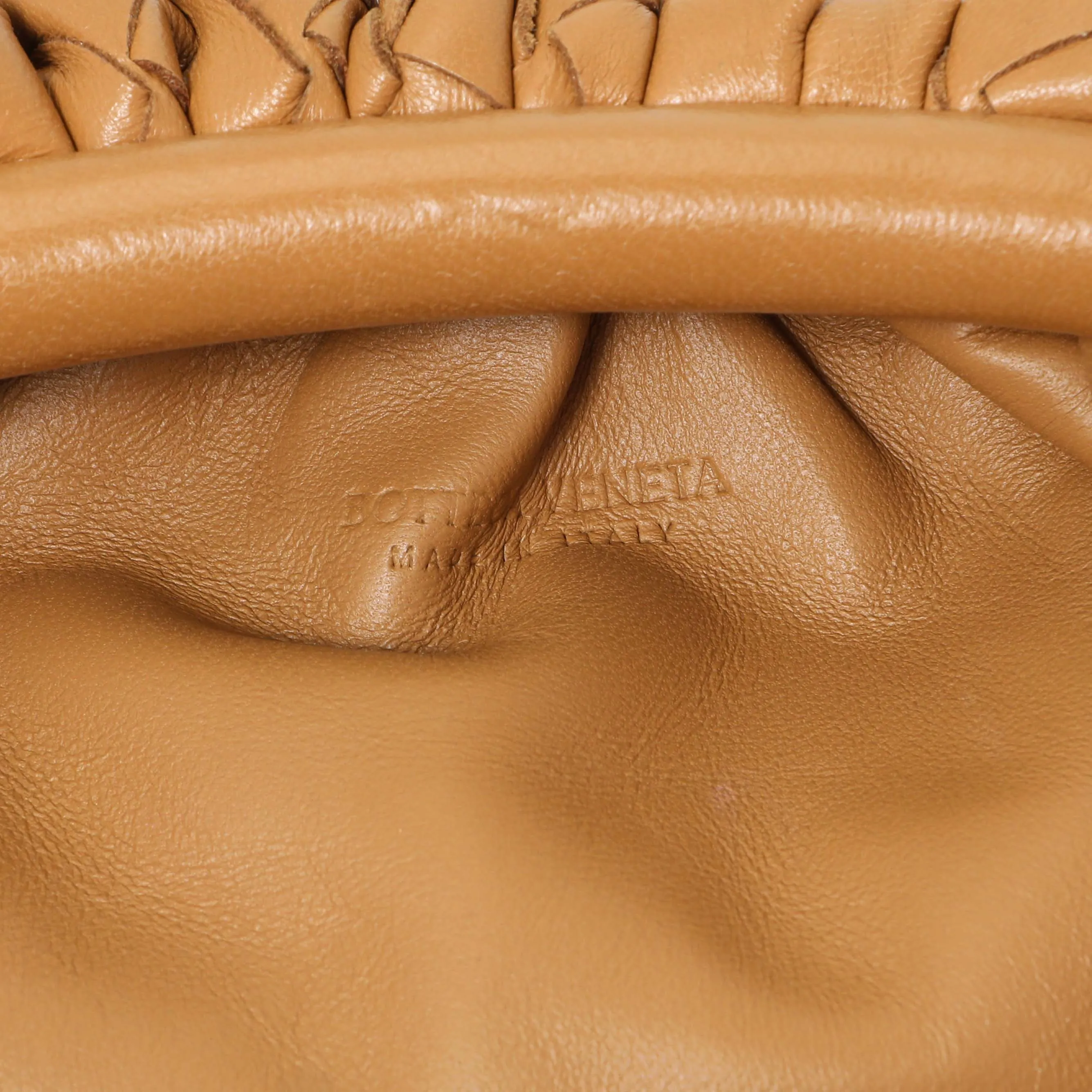 Bottega Veneta Carmel Nappa Intrecciato The Mini Pouch