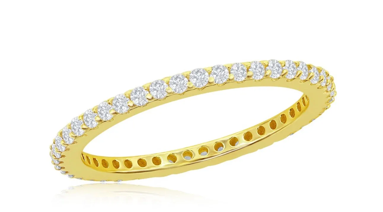 Brynne CZ Eternity Band