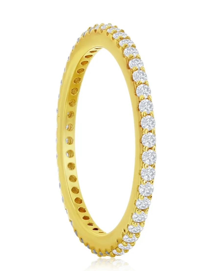 Brynne CZ Eternity Band