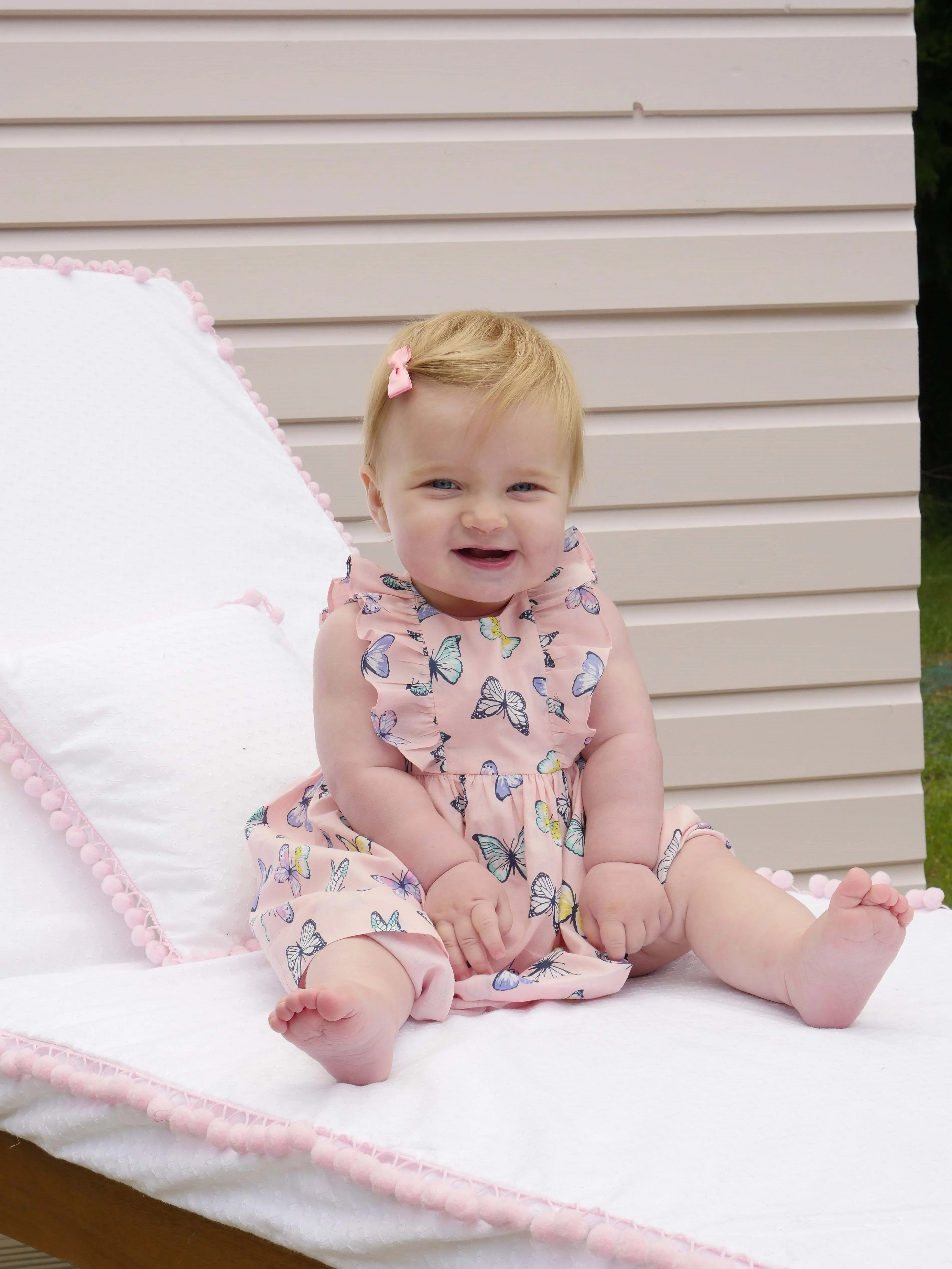 Butterfly Frill Dress