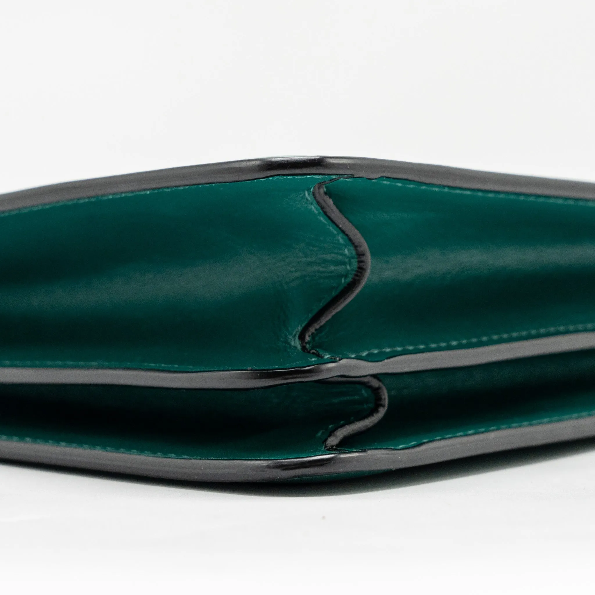 BVLGARI Serpenti Forever Shoulder Bag Calfskin Green LGHW