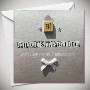 C is for Christening - With Love on Your Special Day