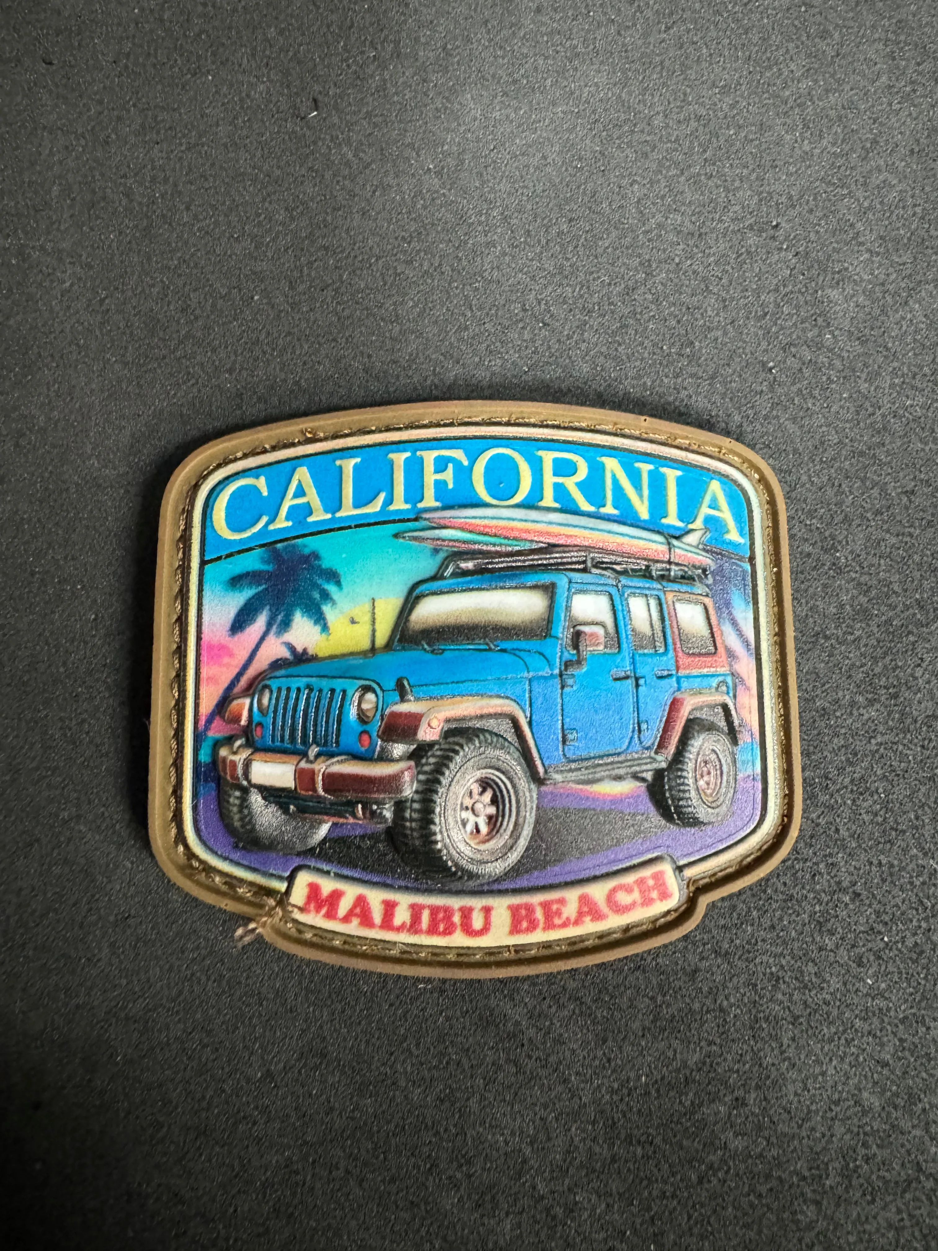California Jeep PVC Morale Patch