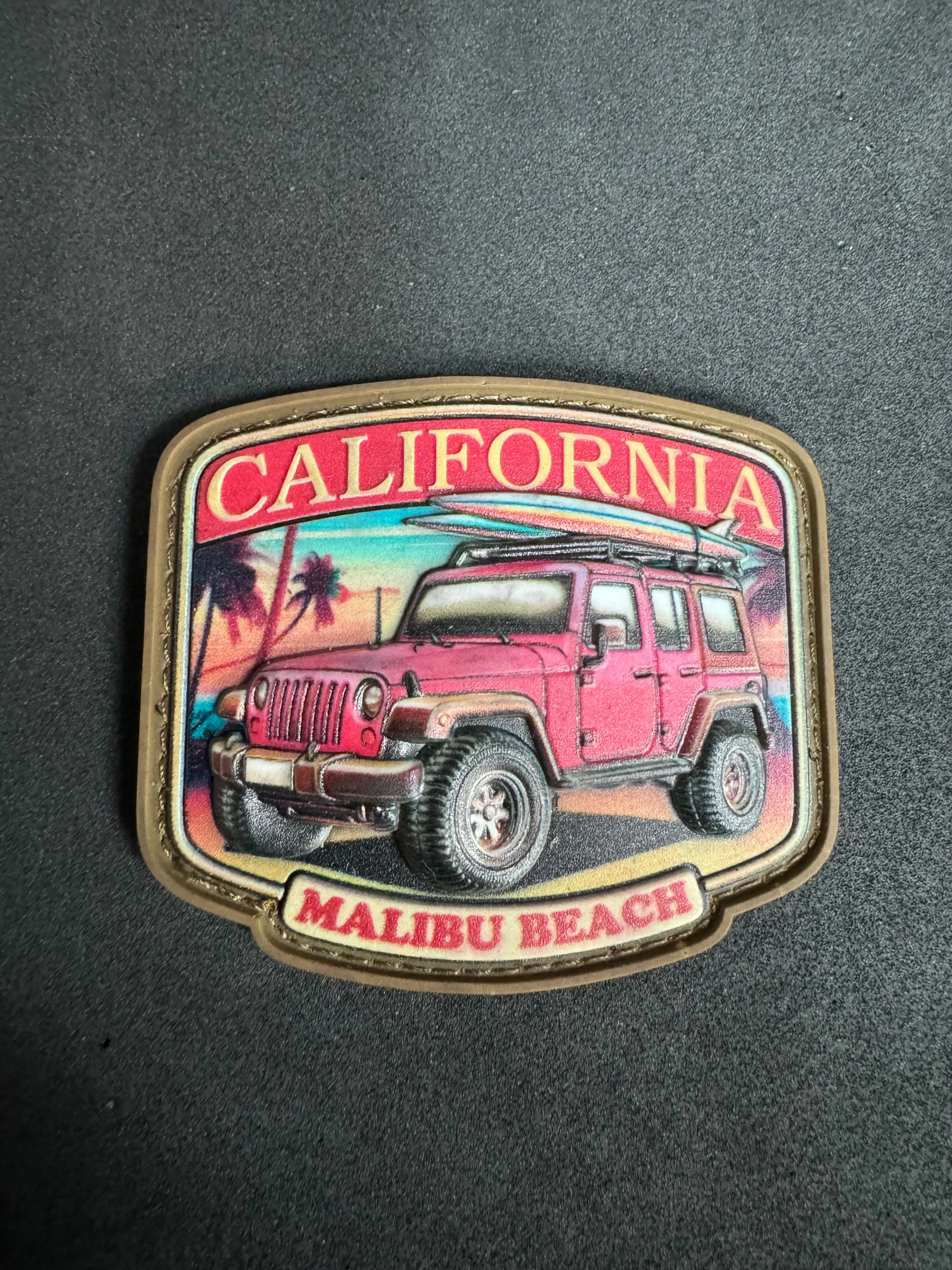 California Jeep PVC Morale Patch