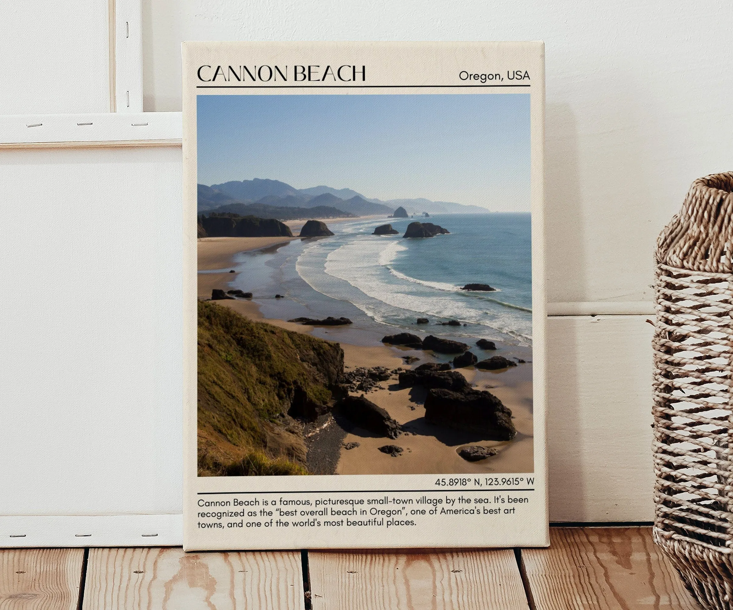 Cannon Beach Wall Canvas, USA