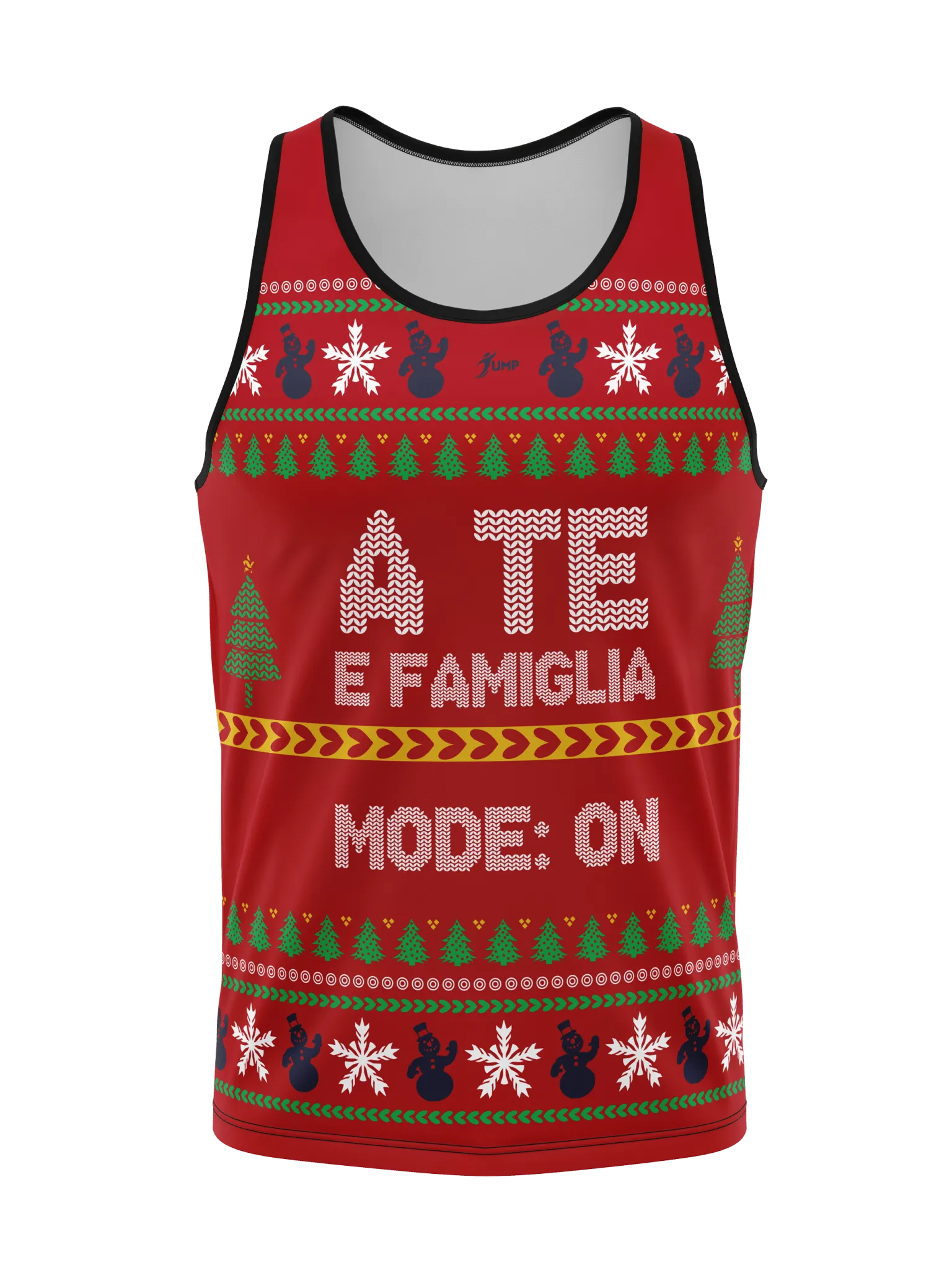 Canotta Natale Brutta - A te e Famiglia