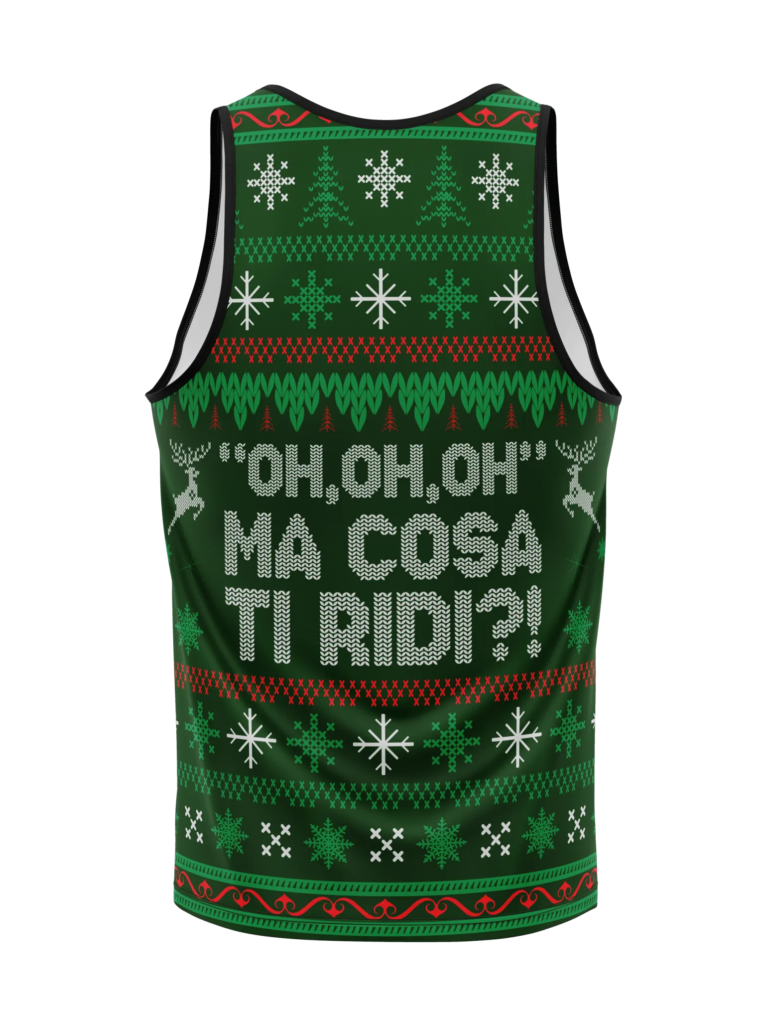 Canotta Natale Brutta - Oh Oh Oh