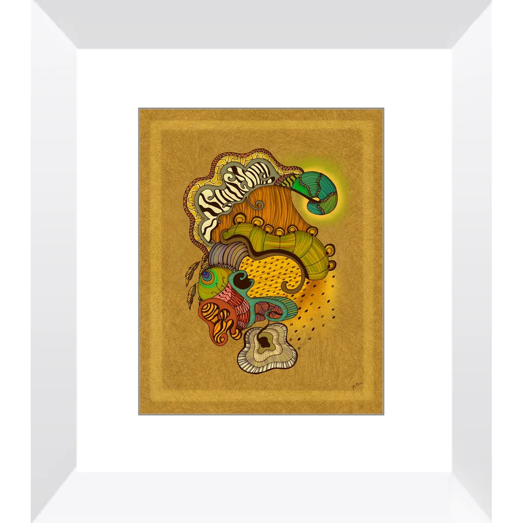 Caravan Framed Art Print