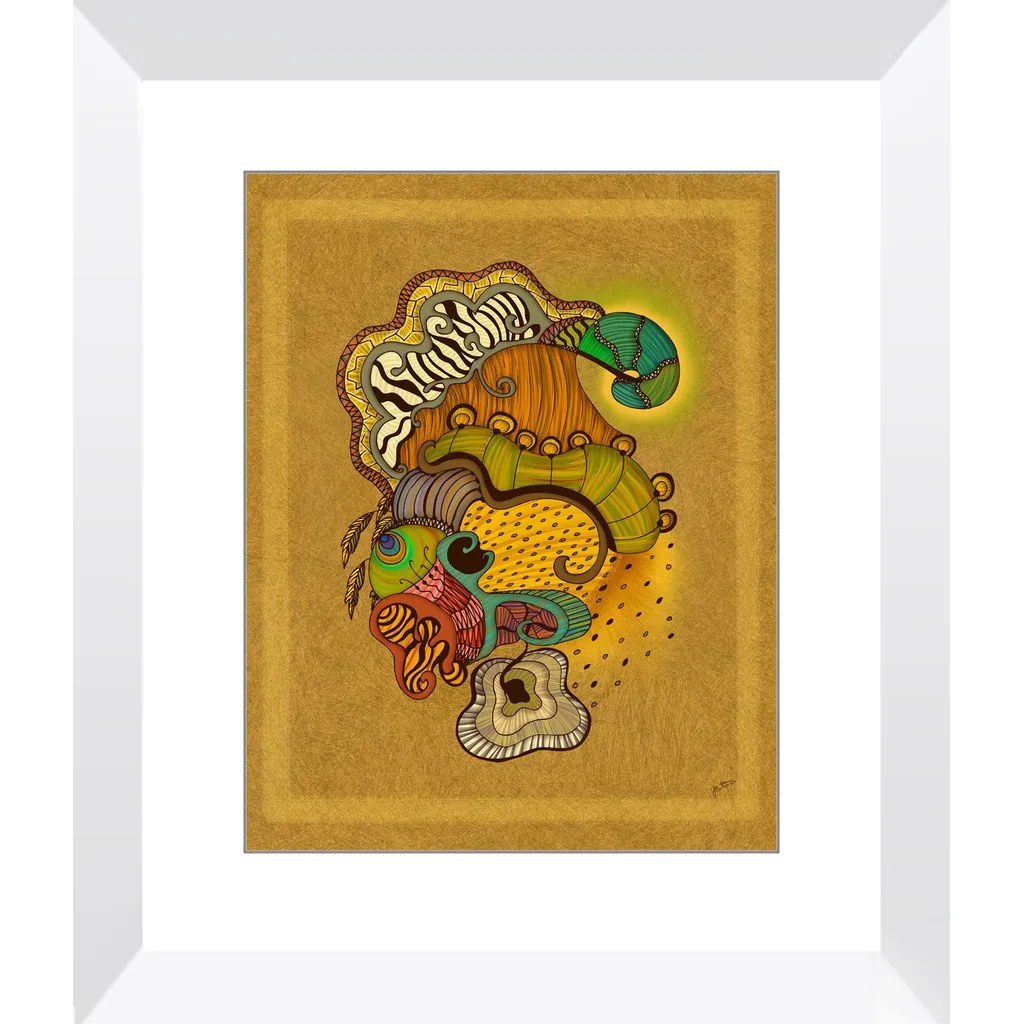 Caravan Framed Art Print