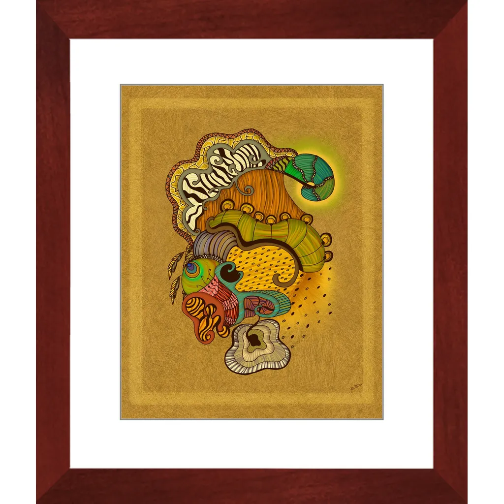 Caravan Framed Art Print
