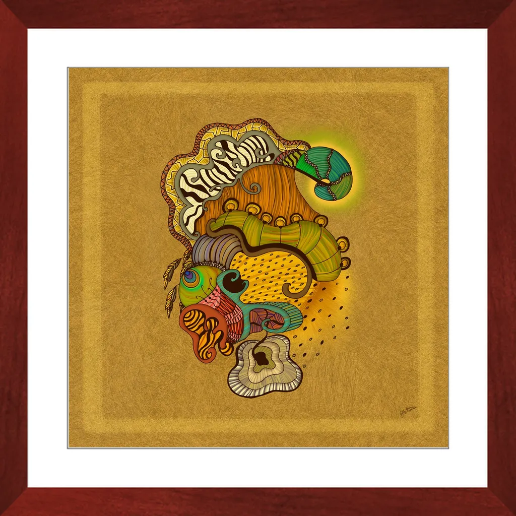 Caravan Framed Art Print