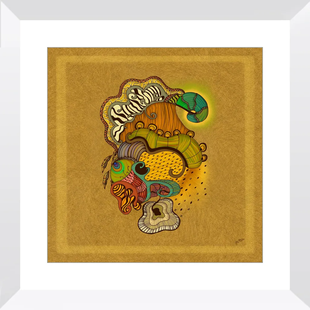 Caravan Framed Art Print
