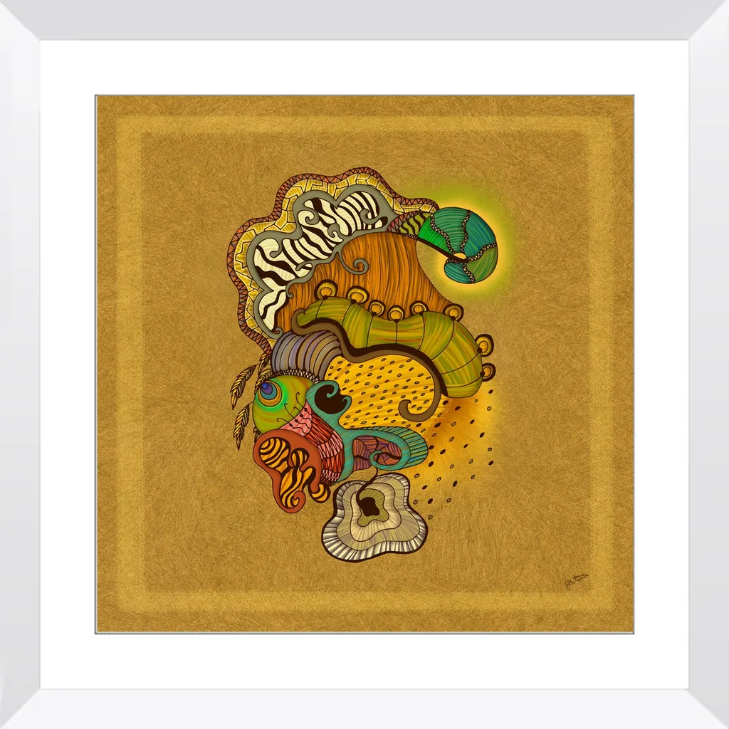Caravan Framed Art Print