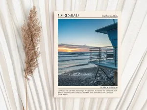 Carlsbad Wall Art Canva, California, USA