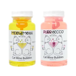 Cat Wine Bubbles Organic Catnip Bubbles for Cats