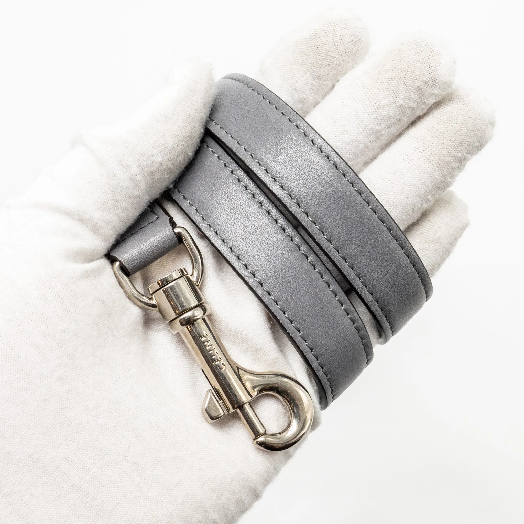 Celine Micro Belt Bag calfskin grey SHW
