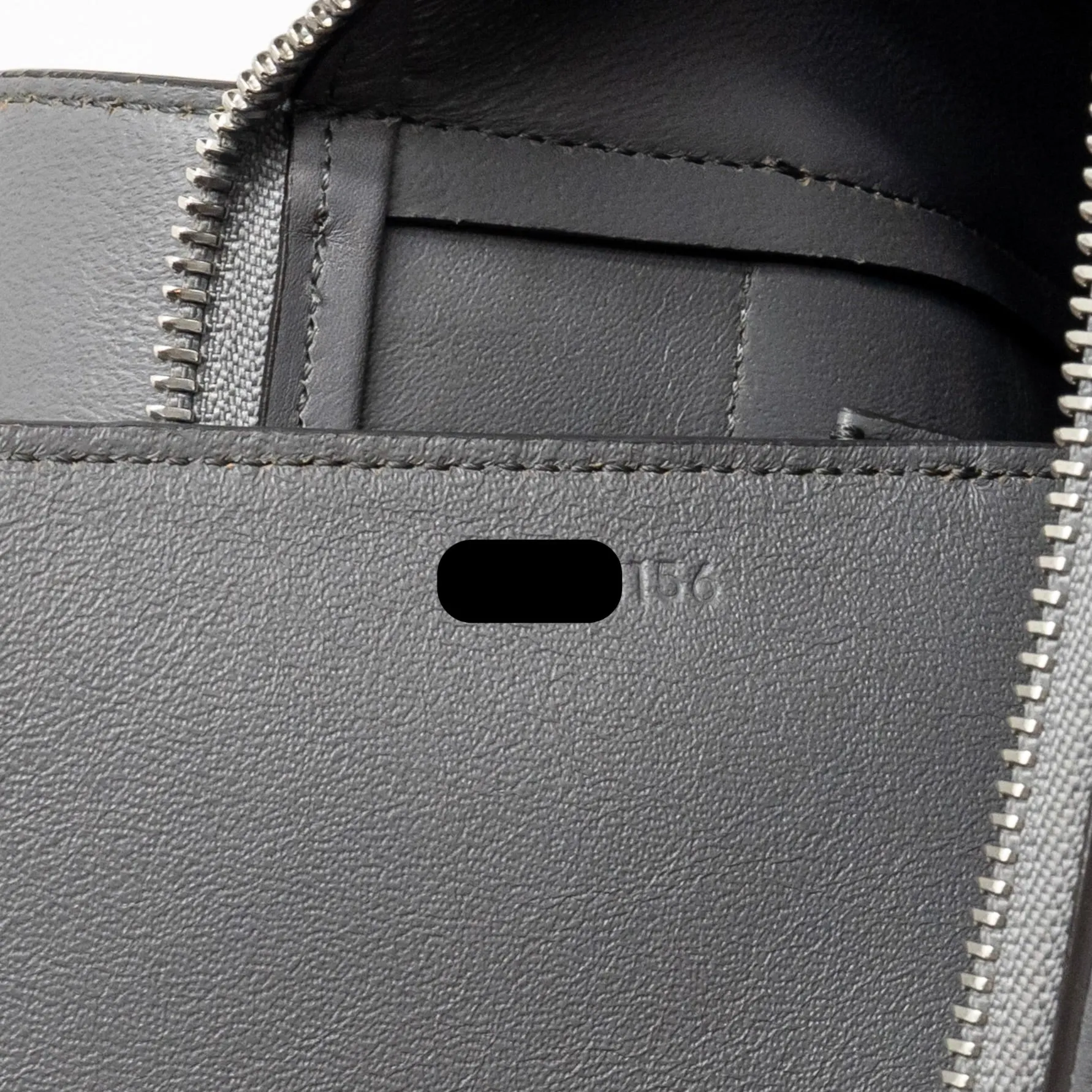 Celine Micro Belt Bag calfskin grey SHW