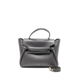 Celine Micro Belt Bag calfskin grey SHW