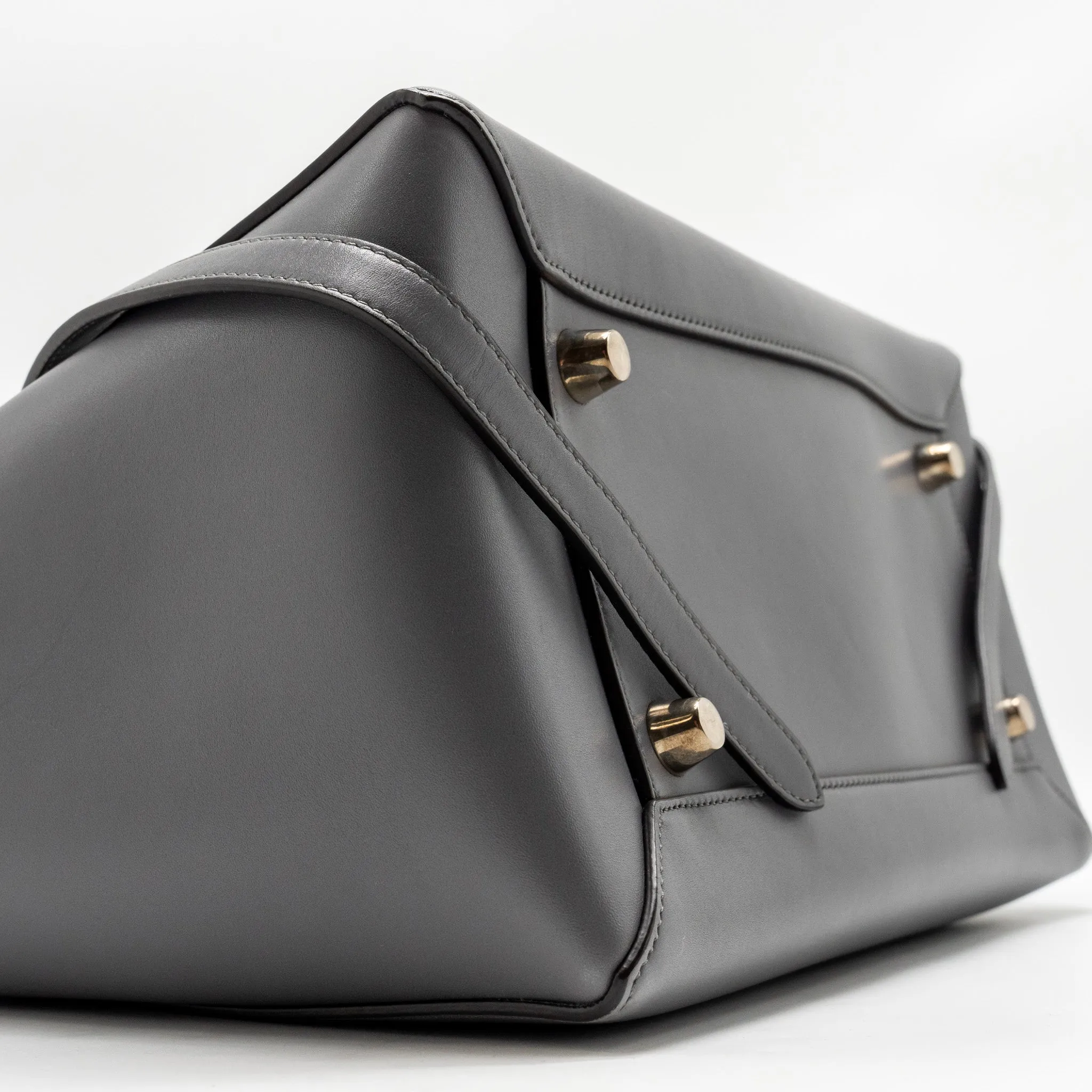 Celine Micro Belt Bag calfskin grey SHW
