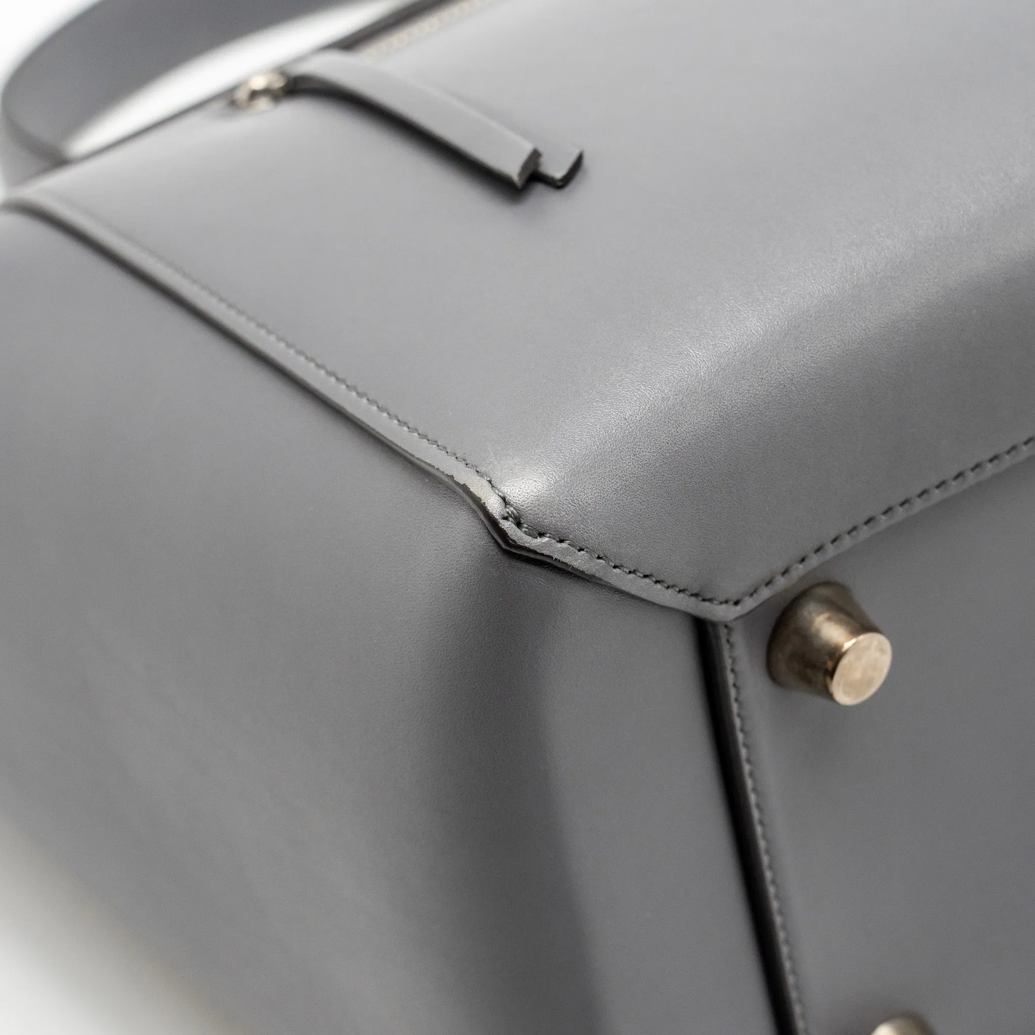 Celine Micro Belt Bag calfskin grey SHW