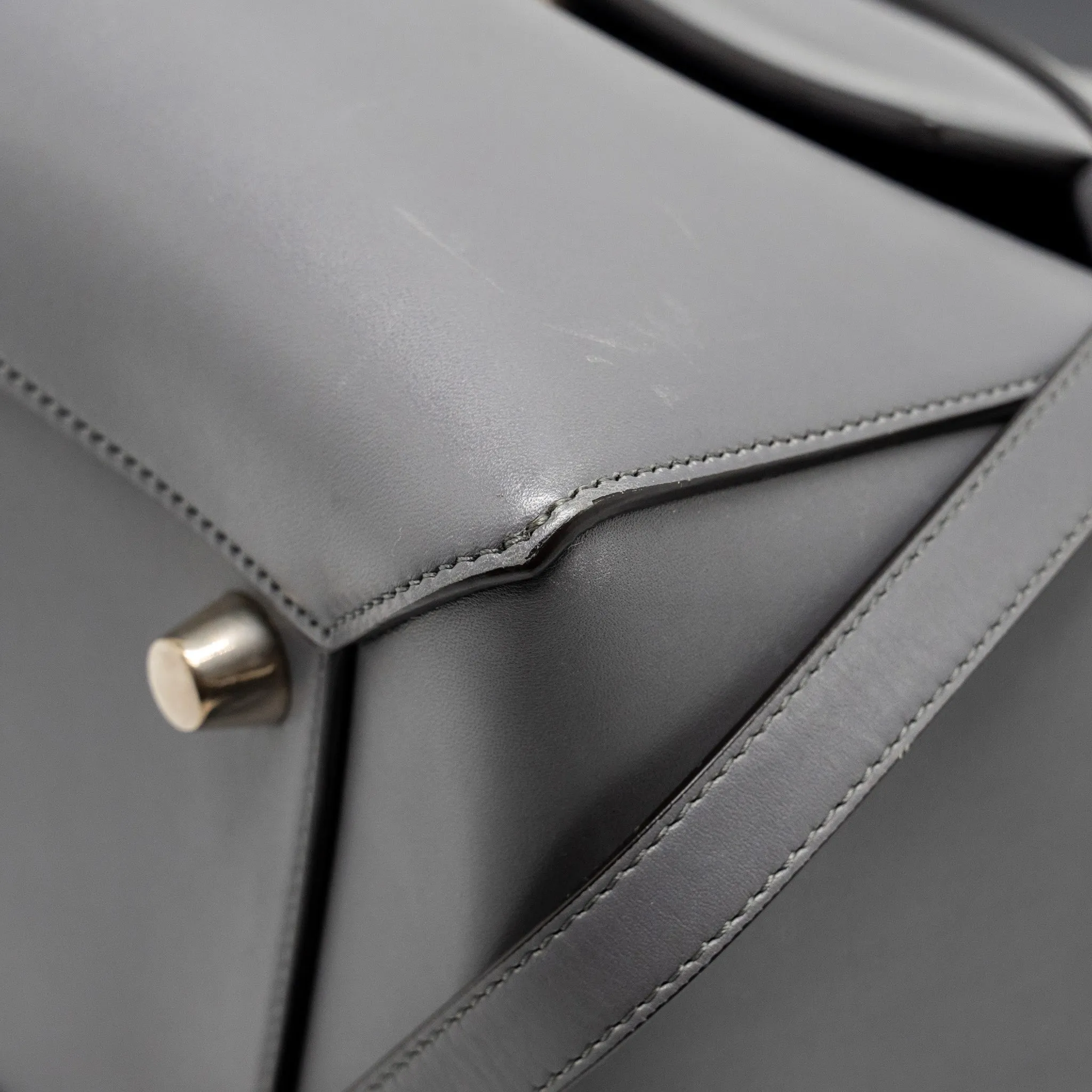 Celine Micro Belt Bag calfskin grey SHW