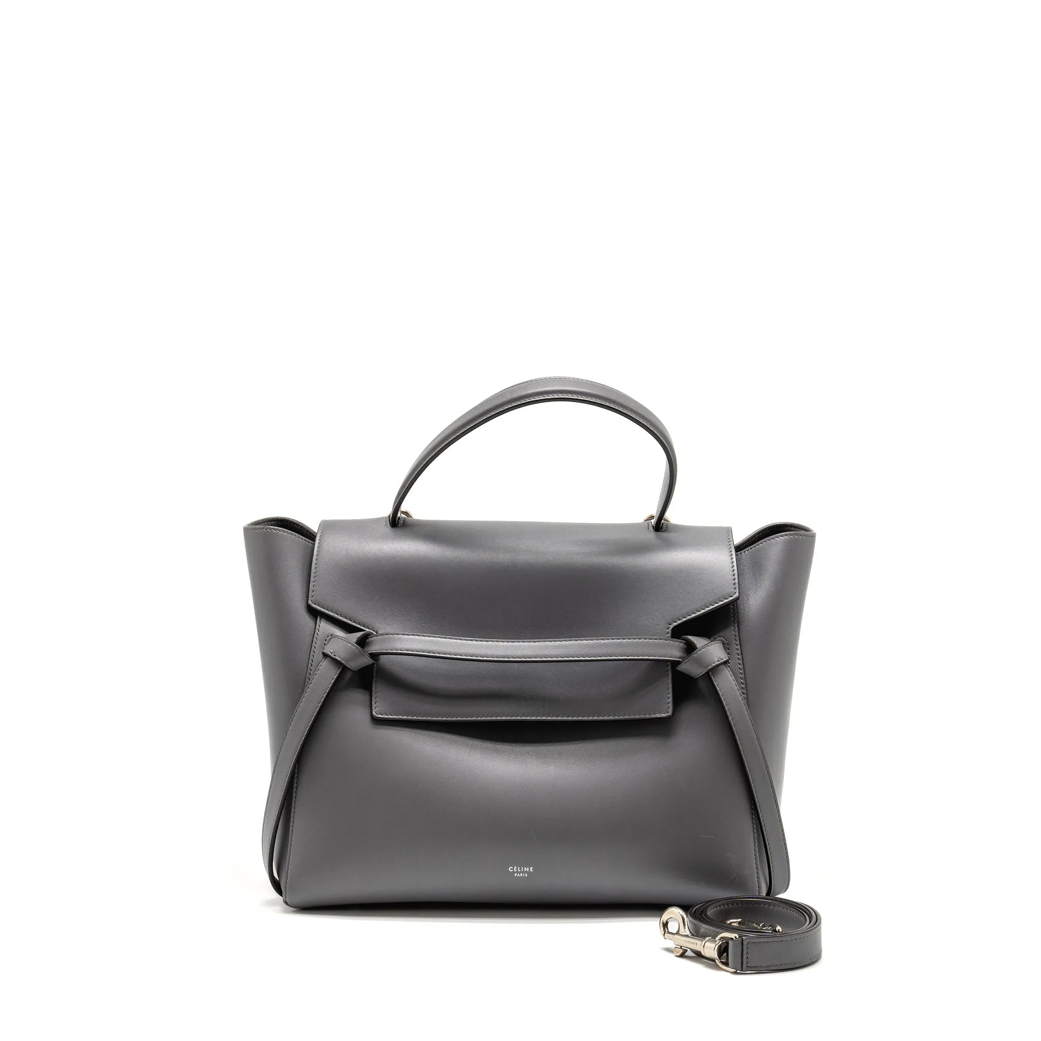 Celine Micro Belt Bag calfskin grey SHW