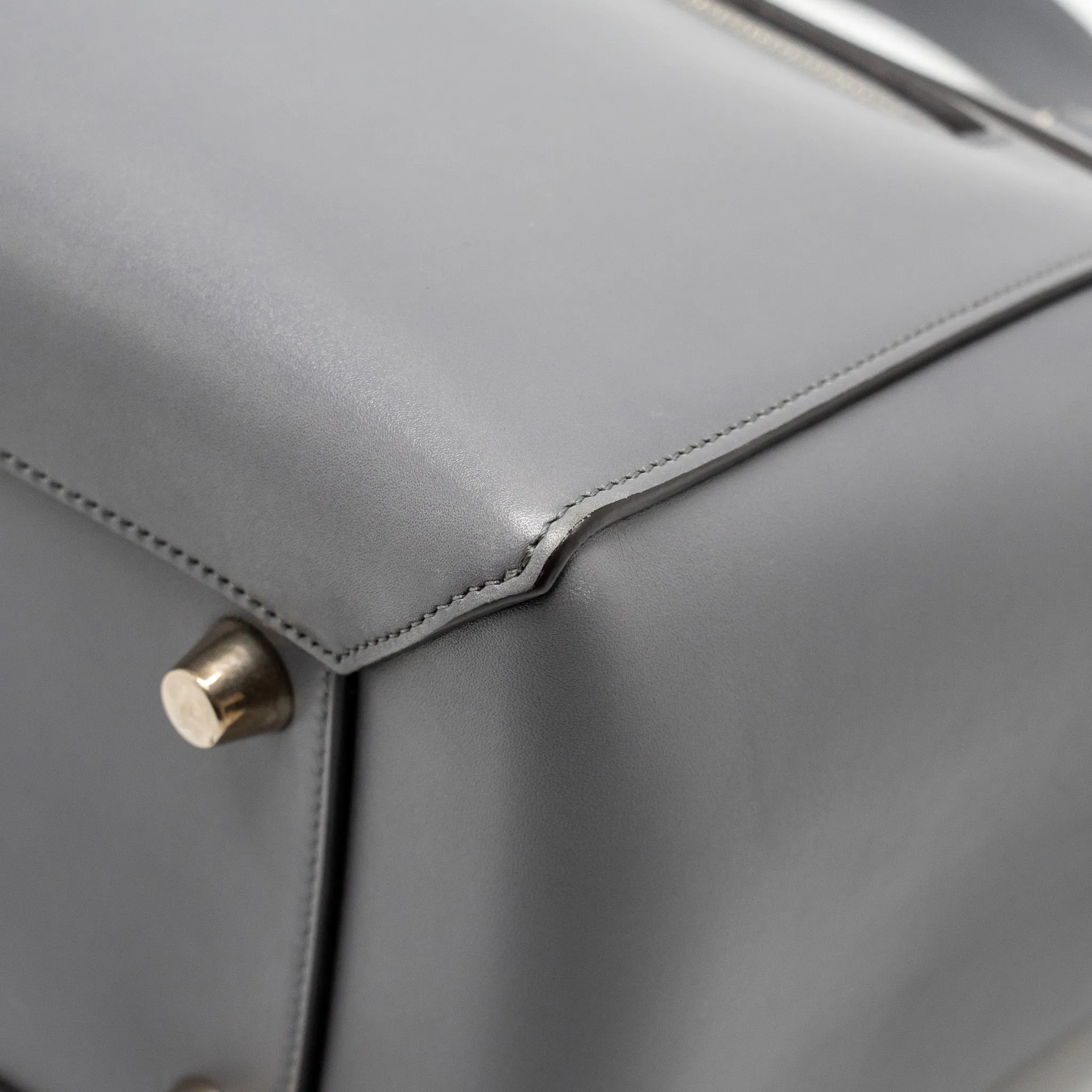 Celine Micro Belt Bag calfskin grey SHW