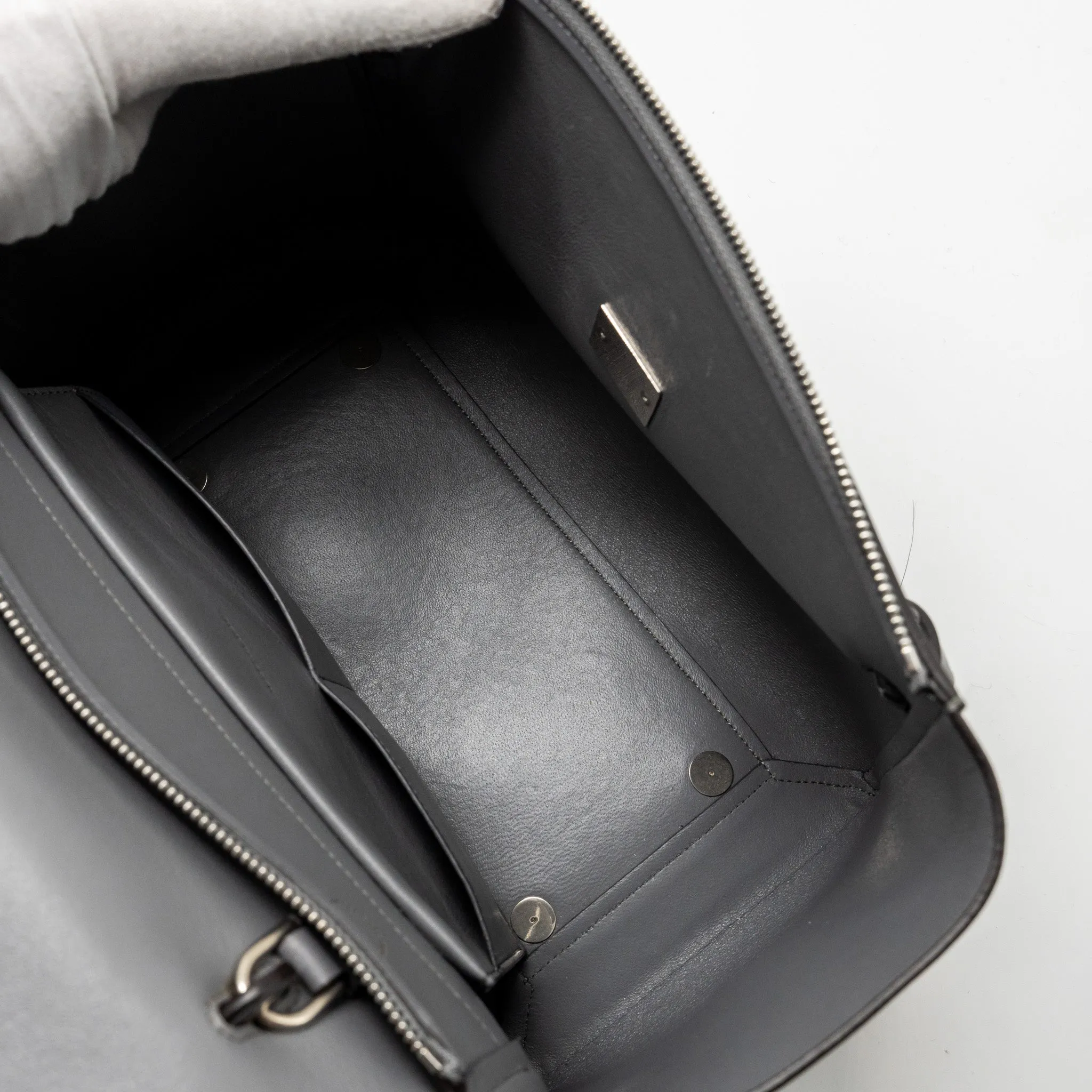 Celine Micro Belt Bag calfskin grey SHW
