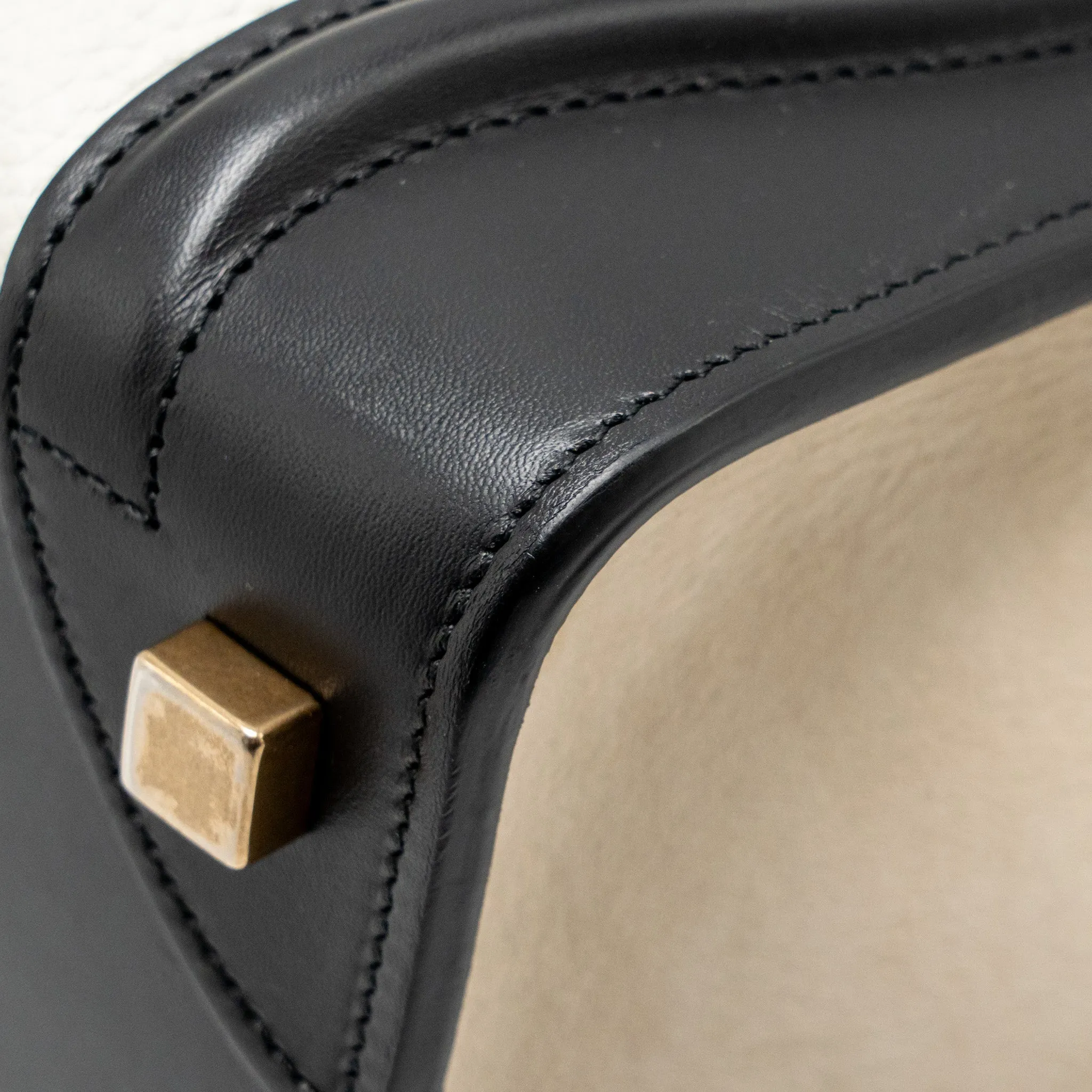 Celine Micro Luggage Bag Calfskin White/Multicolour GHW