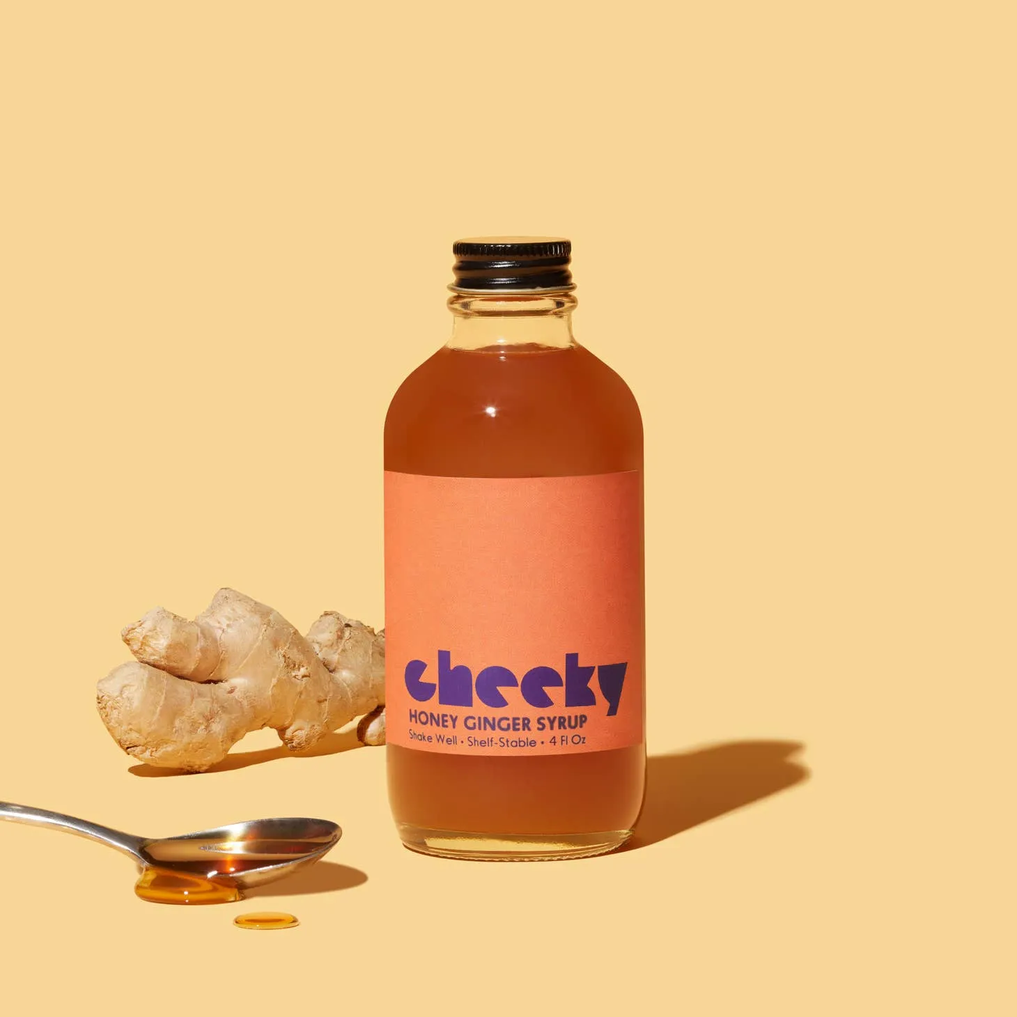 Cheeky Honey Ginger Syrup
