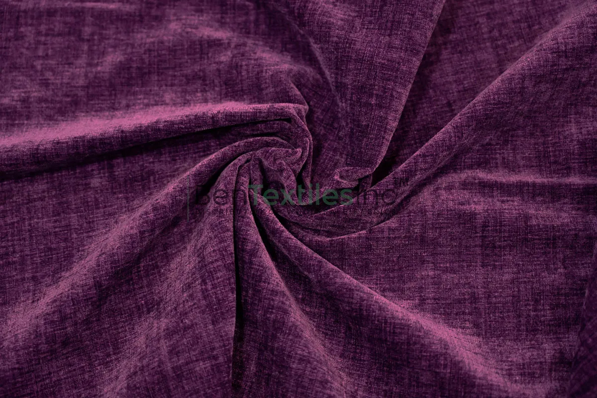Chenille Fabric | 60" Wide | Ultra Soft Velvety Upholstery & Apparel Fabric