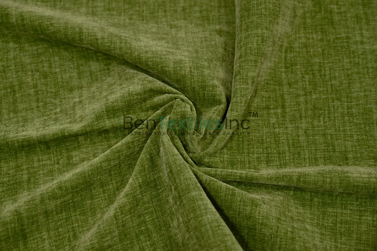 Chenille Fabric | 60" Wide | Ultra Soft Velvety Upholstery & Apparel Fabric