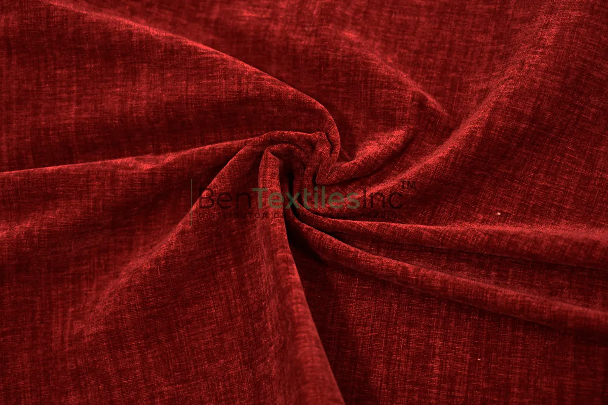 Chenille Fabric | 60" Wide | Ultra Soft Velvety Upholstery & Apparel Fabric