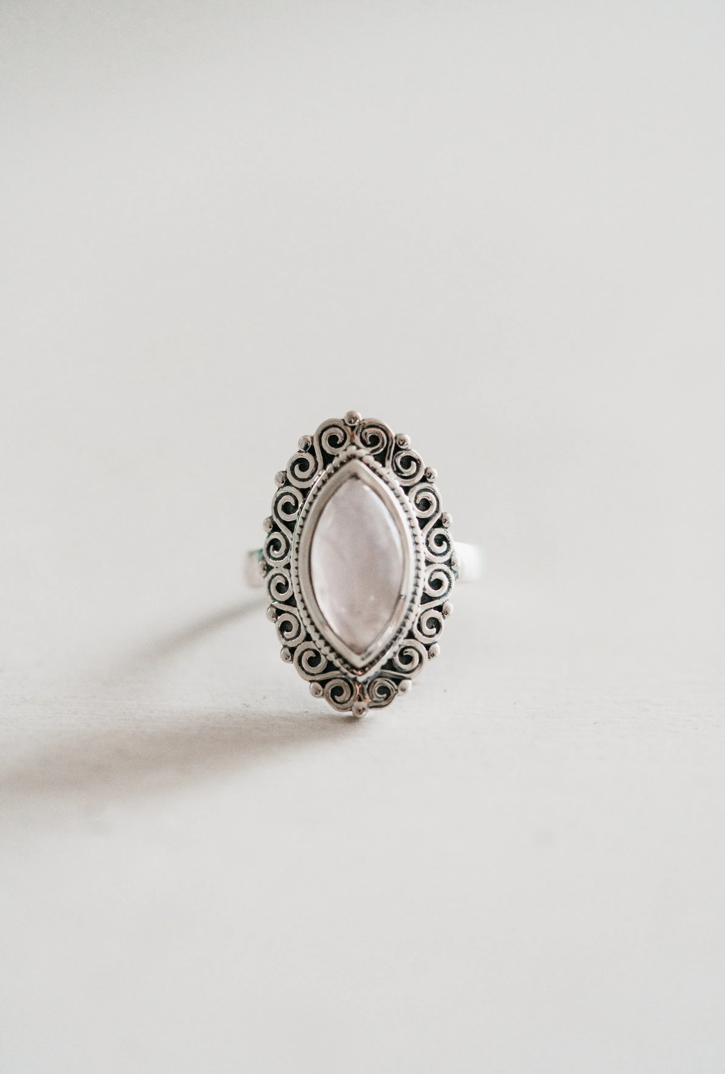Chicago Ring | Rose Quartz