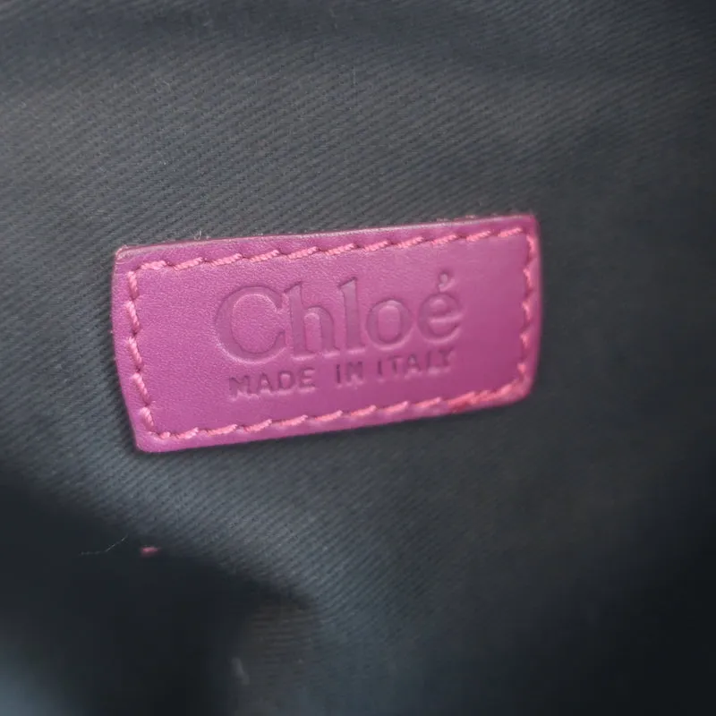 Chloe Small Crossbody Bag Magenta Leather