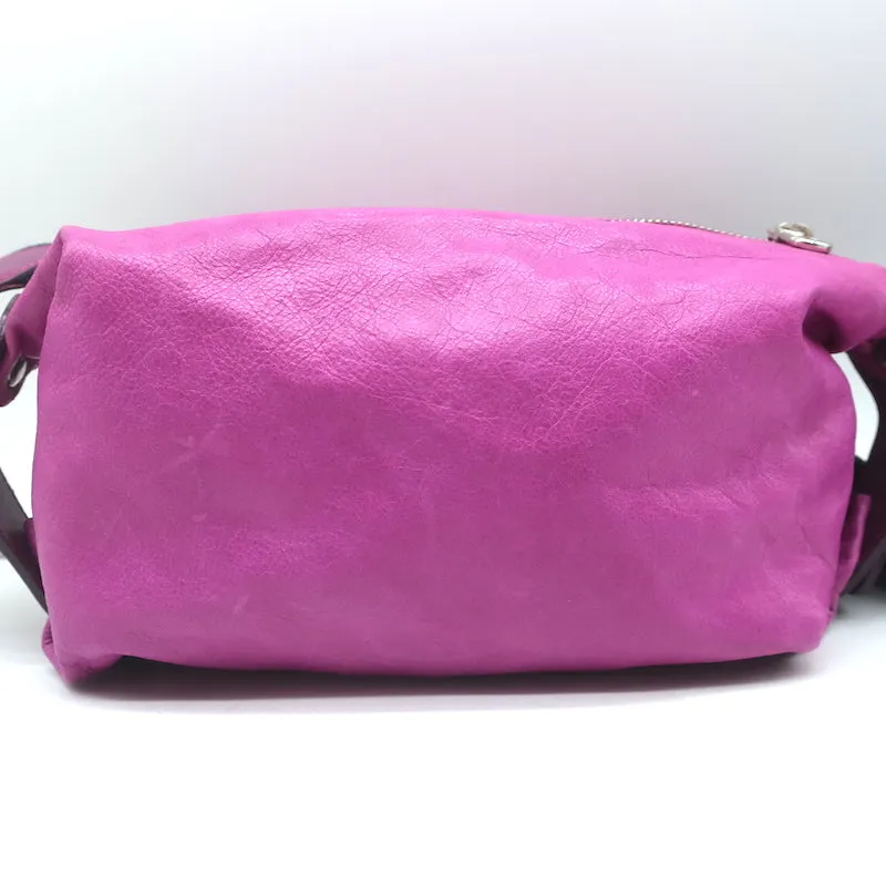 Chloe Small Crossbody Bag Magenta Leather