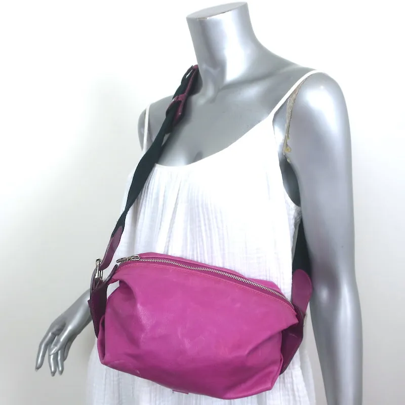 Chloe Small Crossbody Bag Magenta Leather