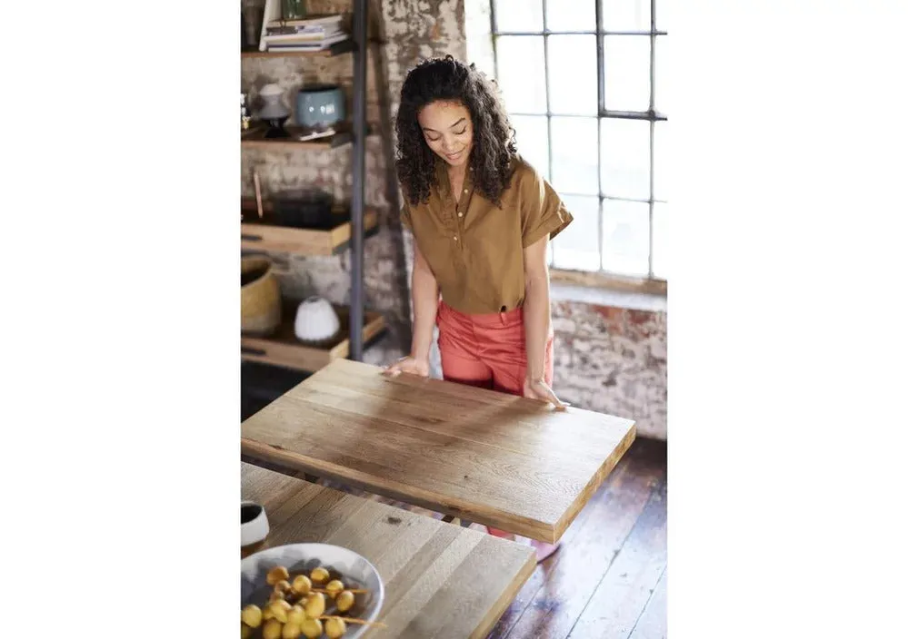 Classic Fusion Oak Small Dining Table FSDT150