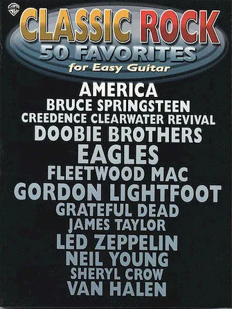 Classic Rock - 50 Favorites for Easy Guitar (Easy Guitar Tab)