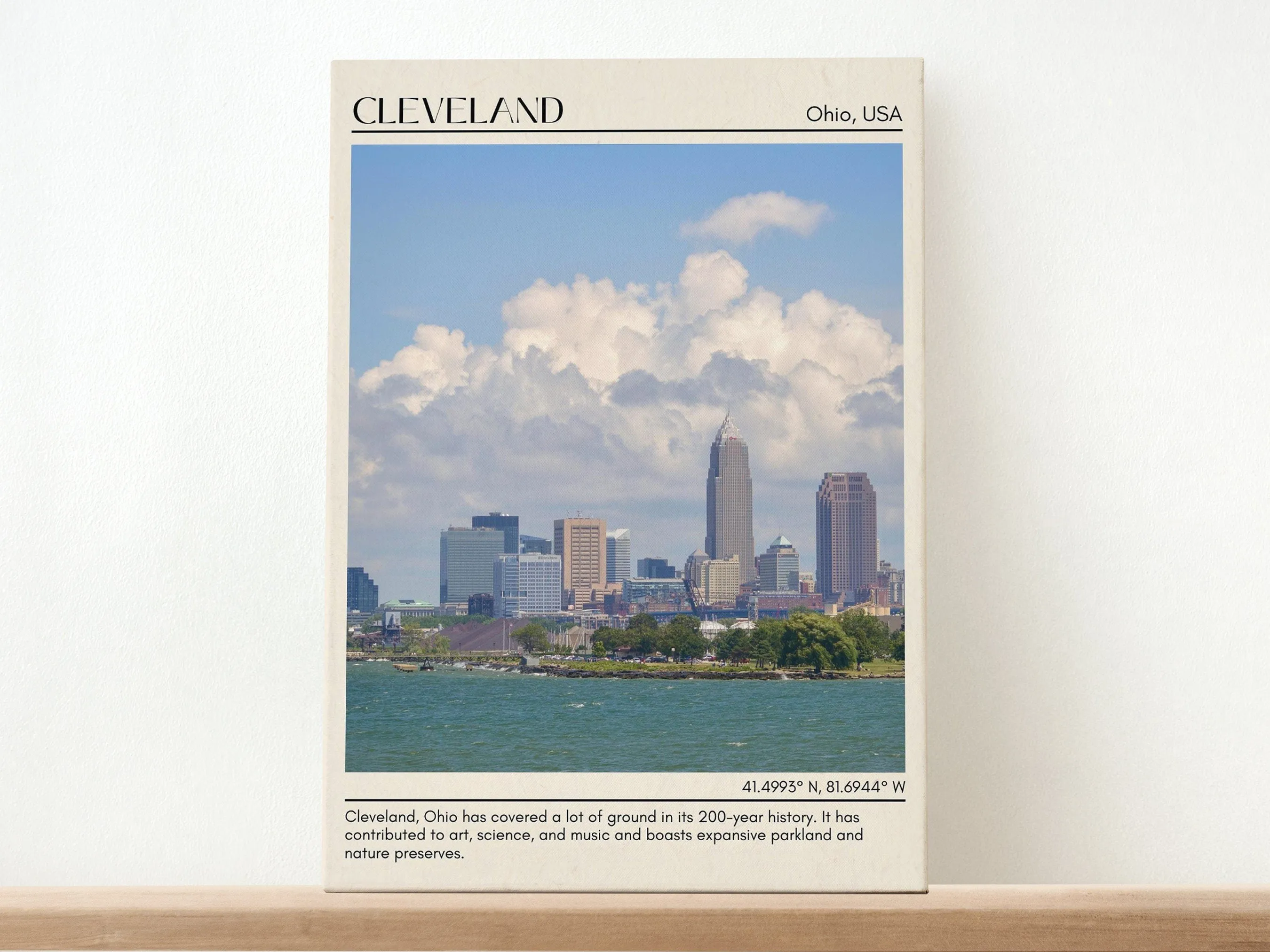 Cleveland Wall Art, Ohio, USA