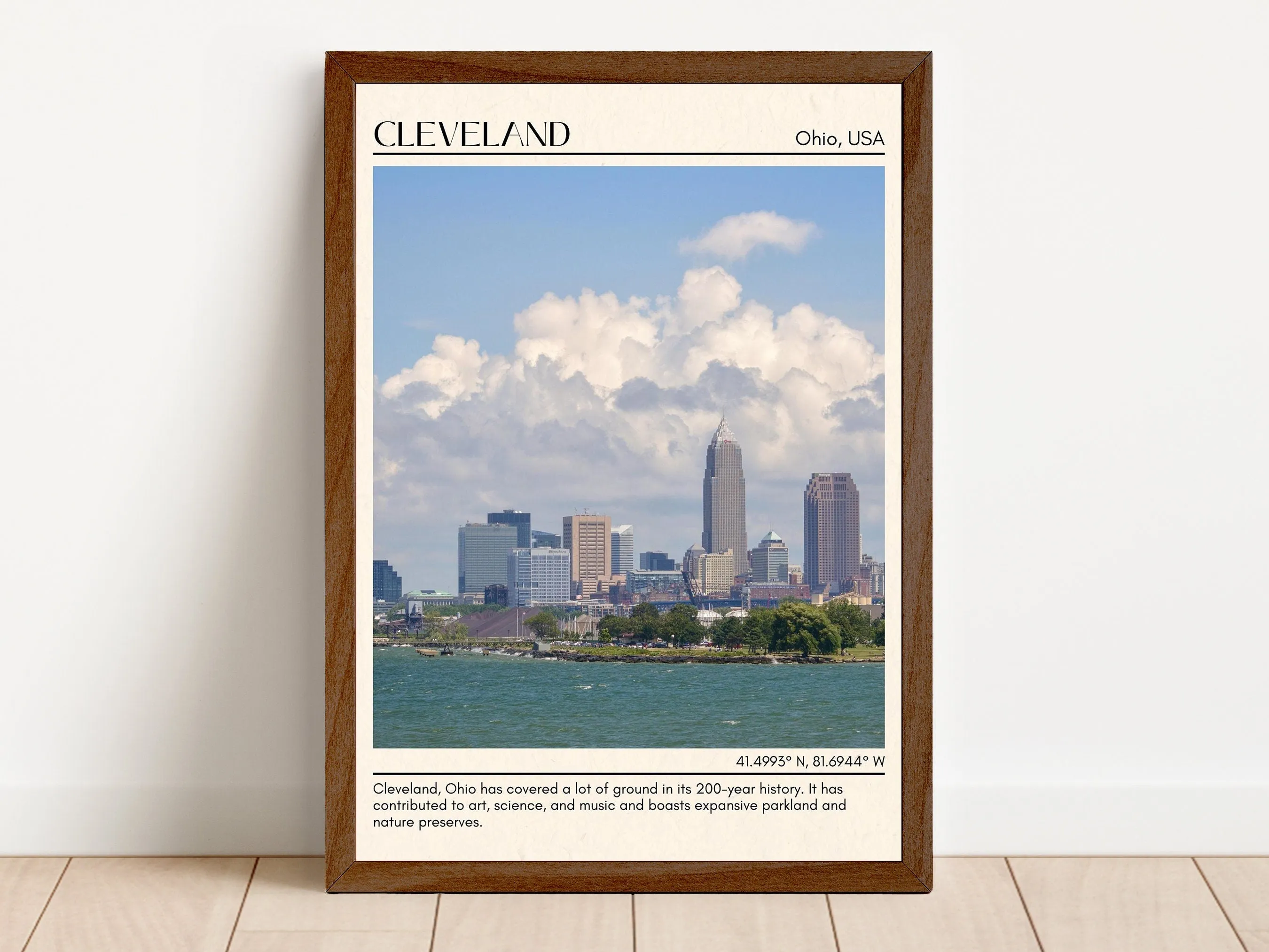 Cleveland Wall Art, Ohio, USA