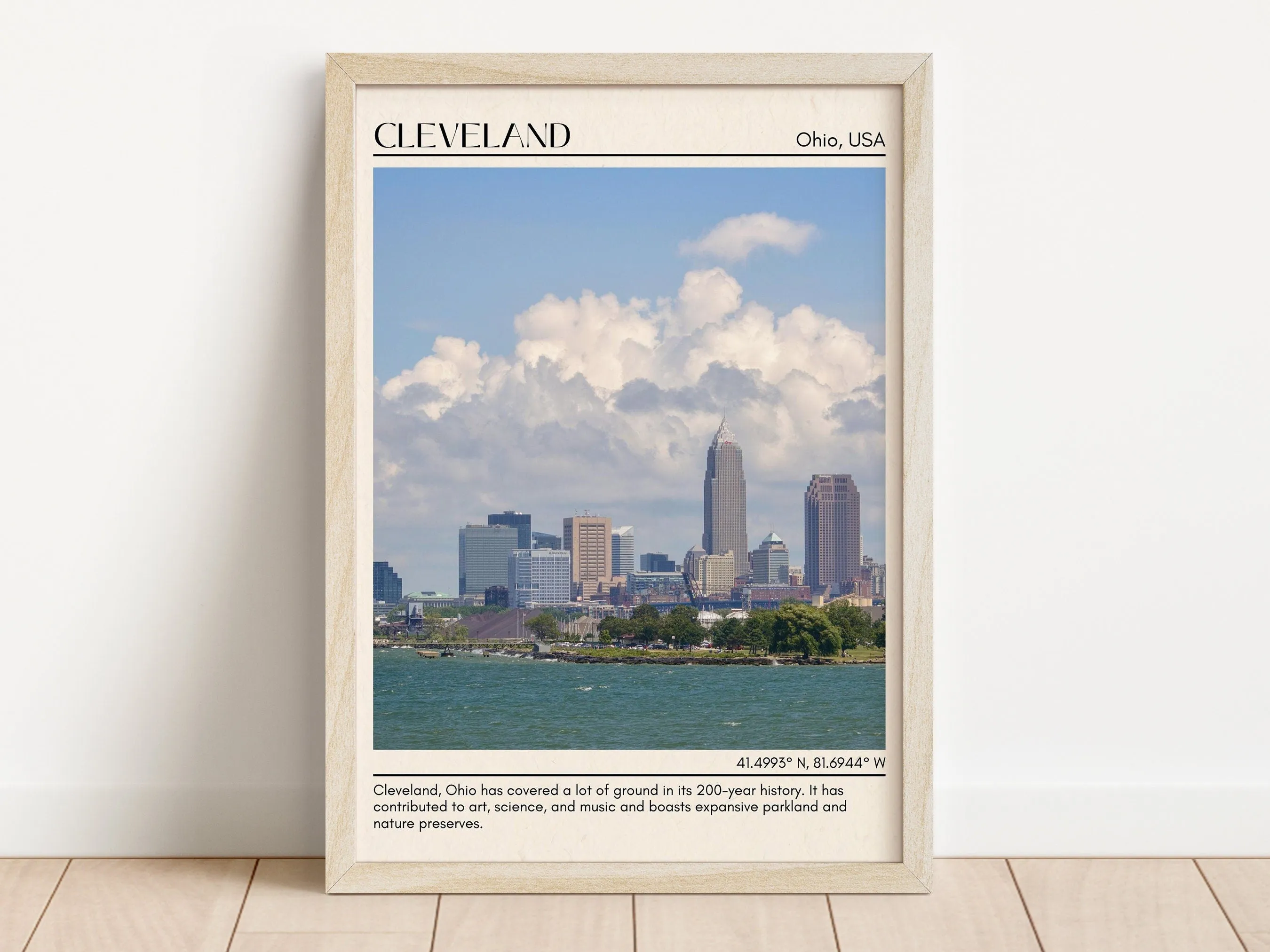 Cleveland Wall Art, Ohio, USA