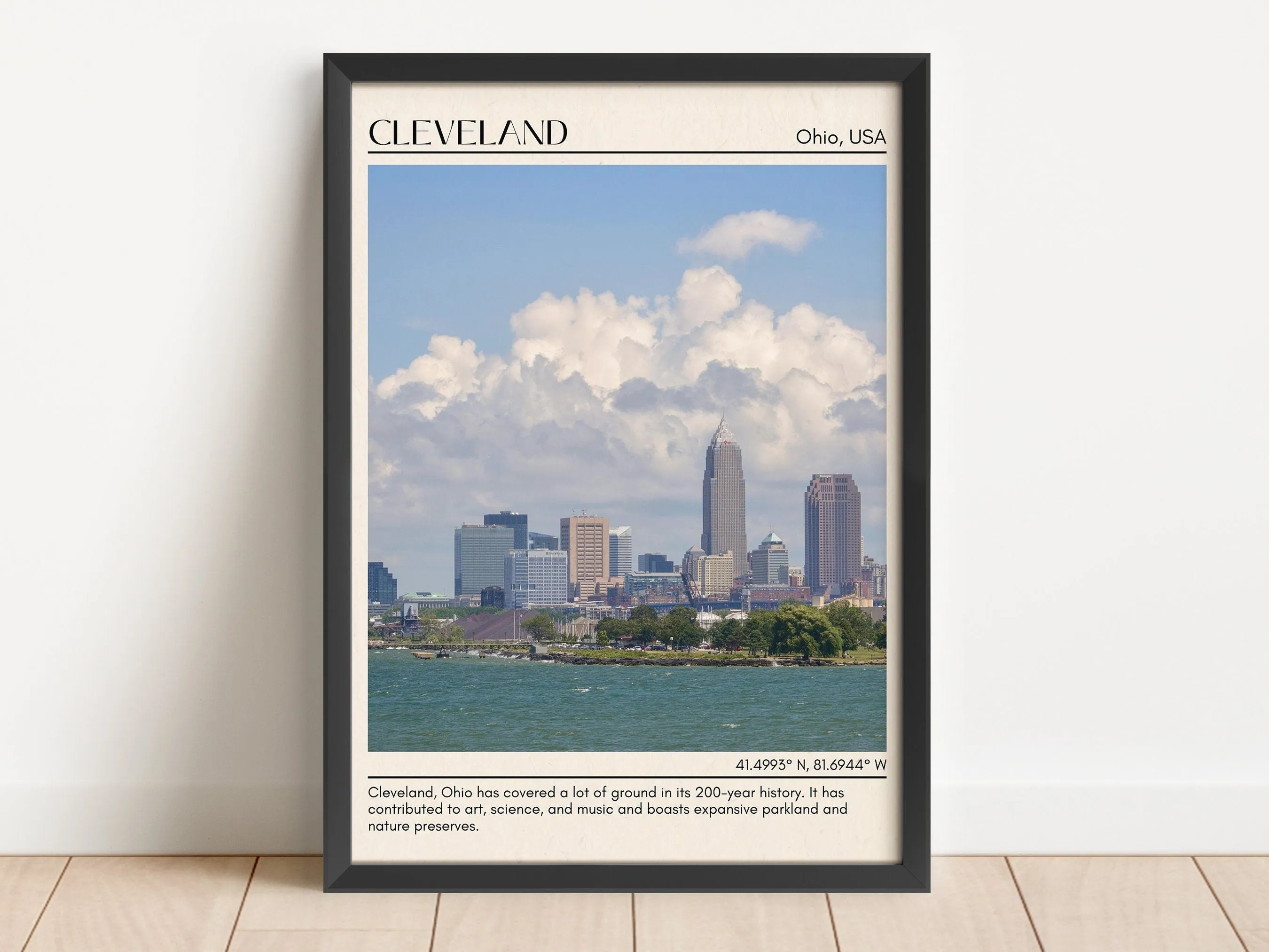 Cleveland Wall Art, Ohio, USA