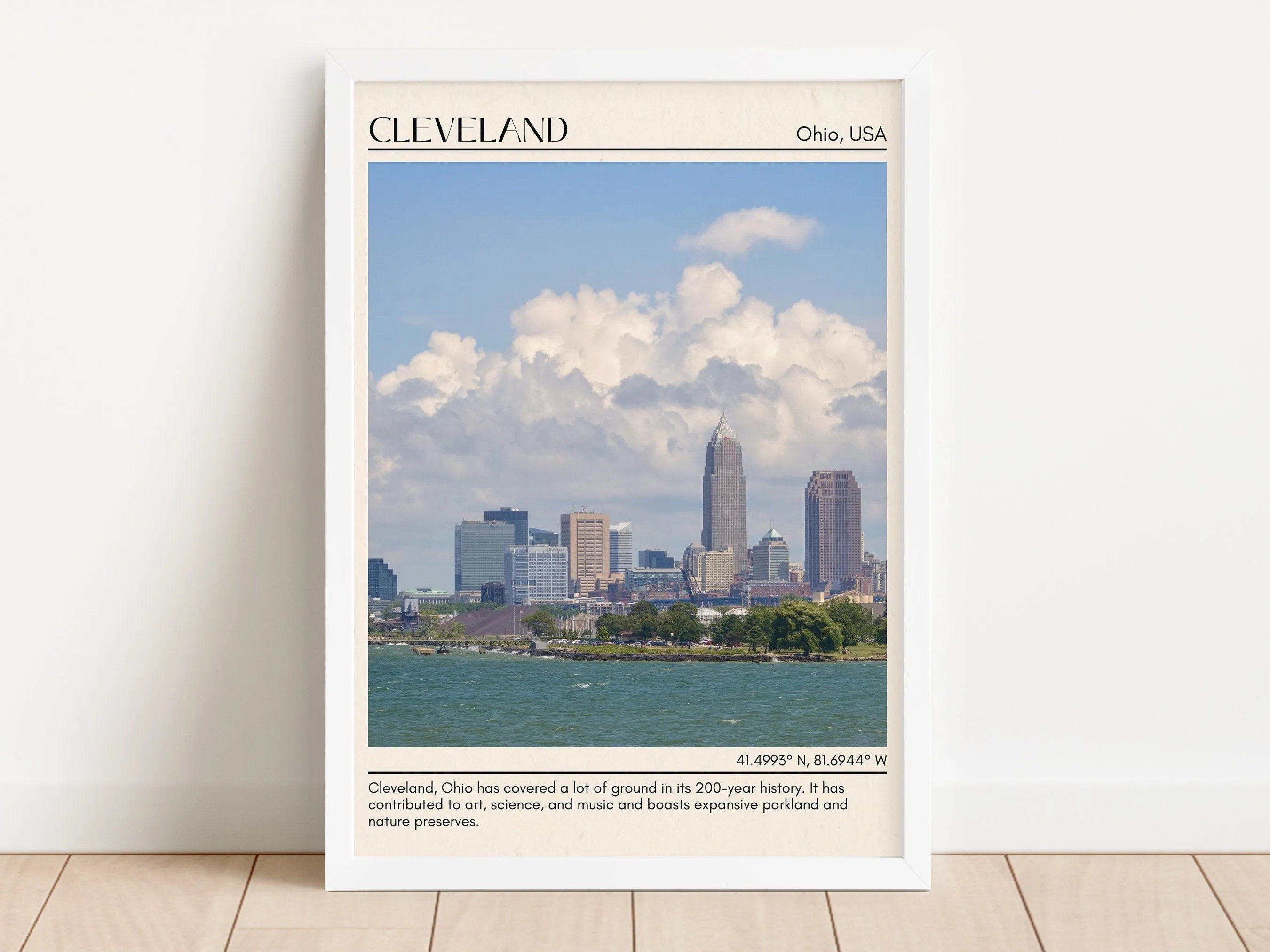 Cleveland Wall Art, Ohio, USA
