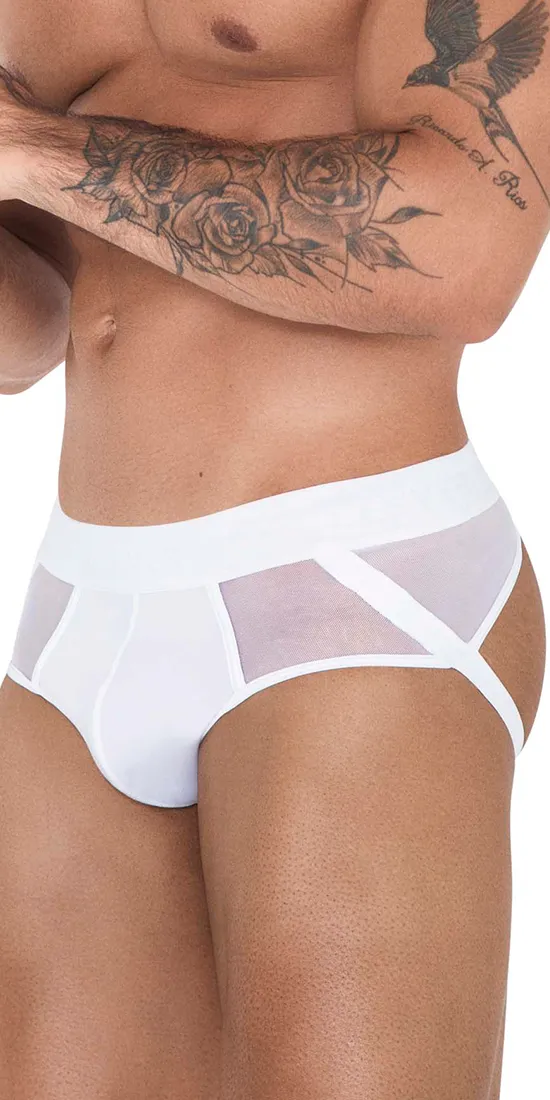 Clever 1513 Caspian Jockstrap White