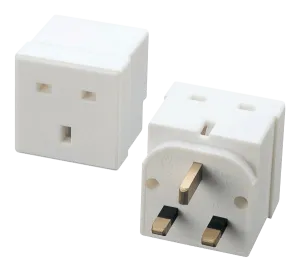 Click PA041A 2 Way, 13A Adaptor. Resilient