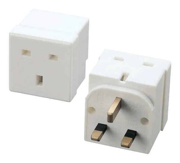 Click PA041A 2 Way, 13A Adaptor. Resilient