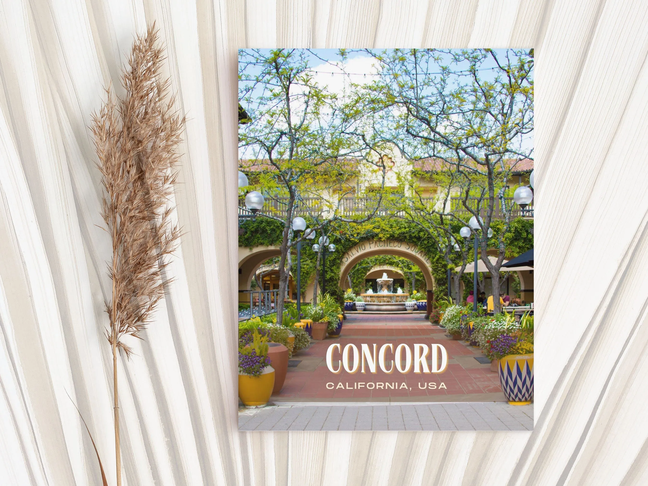Concord Retro Wall Art, California, USA