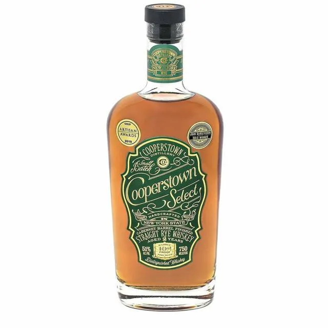 Cooperstown Select Straight Rye Whiskey 750 ml